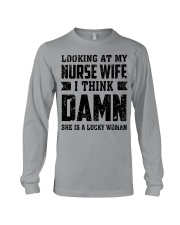 Looking At My Nurse Wife For Husband Long Sleeve Tee tile
