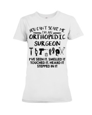 Orthopedic Surgeon You Can't Scare Me Halloween Premium Fit Ladies Tee tile