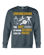 Engineering Making Science Look Like Magic Crewneck Sweatshirt tile