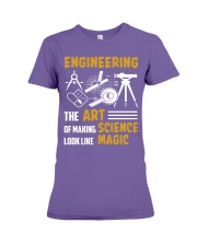 Engineering Making Science Look Like Magic Premium Fit Ladies Tee tile