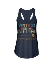 Vintage Dental Assistant Knows More Than She Says Ladies Flowy Tank thumbnail