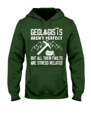 Geologists Aren't Perfect Hooded Sweatshirt front