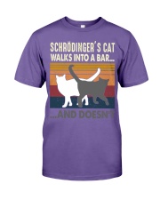 Schroedingers Cat Quantum Physics Science Premium Fit Mens Tee tile