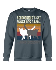 Schroedingers Cat Quantum Physics Science Crewneck Sweatshirt tile
