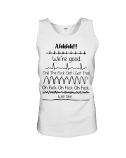 EKG Status Funny Gift For Nurse Doctor Unisex Tank tile