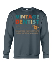 Vintage Dentist Knows More Than He Says Crewneck Sweatshirt thumbnail