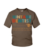 Vintage Dentist Knows More Than He Says Youth T-Shirt thumbnail