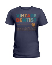 Vintage Dentist Knows More Than He Says Ladies T-Shirt thumbnail