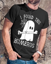 I Found This Humerus Anesthesiologist Classic T-Shirt lifestyle-mens-crewneck-front-4