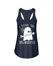I Found This Humerus Anesthesiologist Ladies Flowy Tank tile