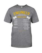 Engineer Hourly Rate Funny Engineer Gift Classic T-Shirt tile