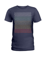 Audio Waveform Ladies T-Shirt thumbnail