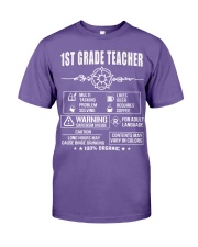 Multi Tasking 1st Grade Teacher Premium Fit Mens Tee thumbnail