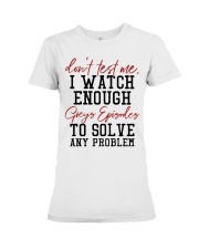Watch Enough To Episodes Solve Problem Doctor Gift Premium Fit Ladies Tee tile