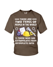 There Are Two Types Of People Engineer Youth T-Shirt tile