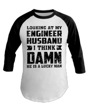 Looking At My Engineer Husband For Wife Baseball Tee tile