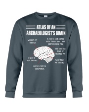 Atlas Of An Archaeologist's Brain Crewneck Sweatshirt tile