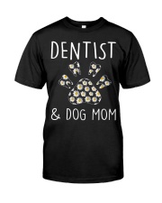 Dentist and Dog Mom Premium Fit Mens Tee tile