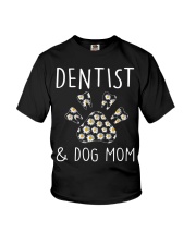 Dentist and Dog Mom Youth T-Shirt tile