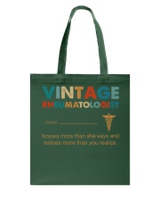 Vintage Rheumatologist Knows More Than She Says Tote Bag thumbnail