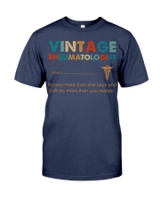 Vintage Rheumatologist Knows More Than She Says Premium Fit Mens Tee thumbnail