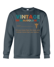 Vintage Rheumatologist Knows More Than She Says Crewneck Sweatshirt thumbnail