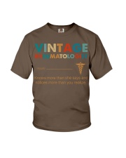Vintage Rheumatologist Knows More Than She Says Youth T-Shirt thumbnail