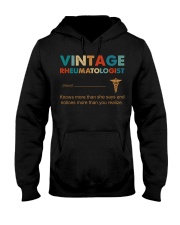 Vintage Rheumatologist Knows More Than She Says Hooded Sweatshirt front