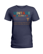 Vintage Rheumatologist Knows More Than She Says Ladies T-Shirt thumbnail