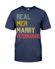 Real Men Marry Veterinarians Premium Fit Mens Tee thumbnail