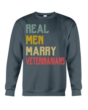 Real Men Marry Veterinarians Crewneck Sweatshirt thumbnail