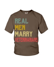 Real Men Marry Veterinarians Youth T-Shirt thumbnail
