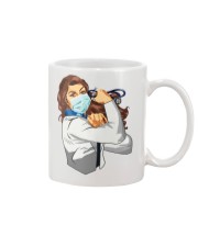 Women Doctor Strong Can Do It During Pandemic Mug tile