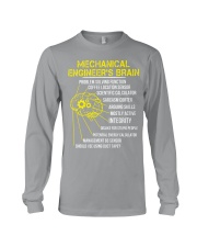 Mechanical Engineers Brain Thinking Funny Gift Long Sleeve Tee tile