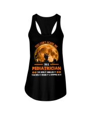 You Can't Scare Me Pediatrician Ladies Flowy Tank thumbnail