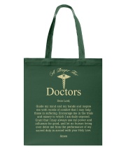 A Prayer For Doctors Tote Bag thumbnail