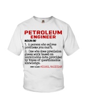 Petroleum Engineer Noun Youth T-Shirt tile