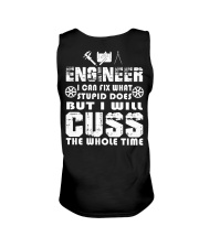 Engineer Can Fix Stupid But Cuss Whole Time Unisex Tank tile