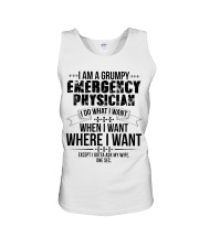 I Am A Grumpy Emergency Physician Unisex Tank thumbnail