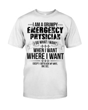 I Am A Grumpy Emergency Physician Premium Fit Mens Tee thumbnail