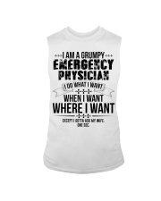 I Am A Grumpy Emergency Physician Sleeveless Tee thumbnail