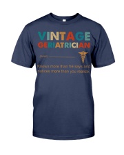 Vintage Geriatrician Knows More Than He Says Premium Fit Mens Tee thumbnail