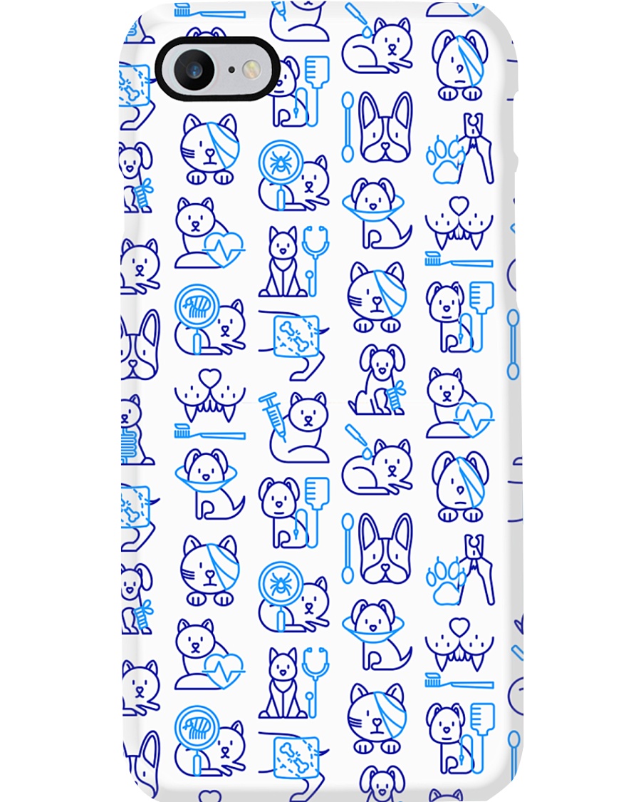 Veterinary Pattern Phone Case