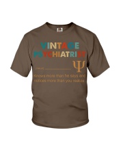 Vintage Psychiatrist Knows More Than He Says Youth T-Shirt thumbnail