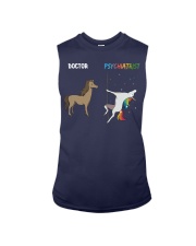 Unicorn Dance Psychiatrist Women Cooler Doctor Sleeveless Tee tile