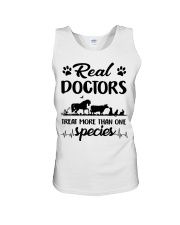 Real Doctors Treat More Than One Species Unisex Tank tile