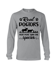 Real Doctors Treat More Than One Species Long Sleeve Tee tile