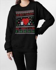 Nursing Not Tachy It's A-FIB Christmas Crewneck Sweatshirt apparel-crewneck-sweatshirt-lifestyle-front-09