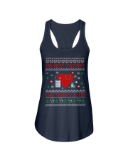 Nursing Not Tachy It's A-FIB Christmas Ladies Flowy Tank tile