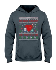 Nursing Not Tachy It's A-FIB Christmas Hooded Sweatshirt tile